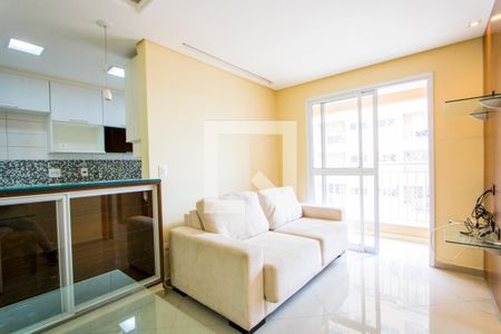 Sala de apartamento à venda com 2 quartos, 53m² em Utinga, Santo André