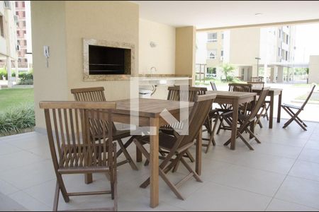 Apartamento à venda com 77m², 3 quartos e 2 vagasChurrasqueira