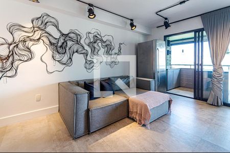 Sala de apartamento à venda com 1 quarto, 50m² em Bela Vista, São Paulo