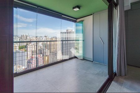 Varanda de apartamento à venda com 1 quarto, 50m² em Bela Vista, São Paulo