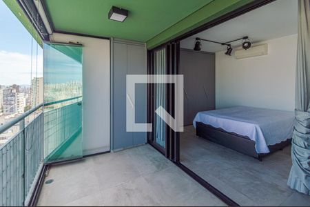 Varanda de apartamento à venda com 1 quarto, 50m² em Bela Vista, São Paulo