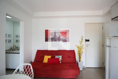 Sala de apartamento para alugar com 1 quarto, 35m² em Vila Olímpia, São Paulo