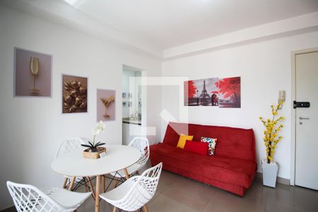 Sala de apartamento para alugar com 1 quarto, 35m² em Vila Olímpia, São Paulo