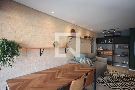Apartamento para alugar com 63m², 1 quarto e 1 vaga Apartamento para alugar com 63m², 1 quarto e 1 vagaSala
