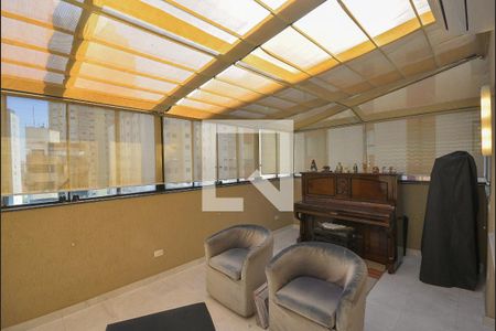 Varanda da Sala de apartamento à venda com 3 quartos, 270m² em Aclimação, São Paulo