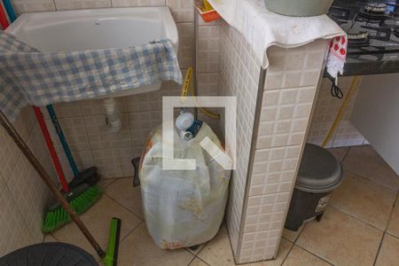 Apartamento para alugar com 45m², 1 quarto e 1 vagaDetalhe da área de serviço