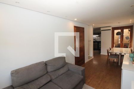 Sala de Estar de casa de condomínio à venda com 3 quartos, 137m² em Tristeza, Porto Alegre