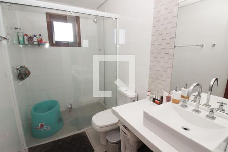 Casa de condomínio à venda com 137m², 3 quartos e 2 vagasBanheiro da Suíte