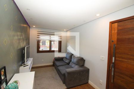 Sala de Estar de casa de condomínio à venda com 3 quartos, 137m² em Tristeza, Porto Alegre