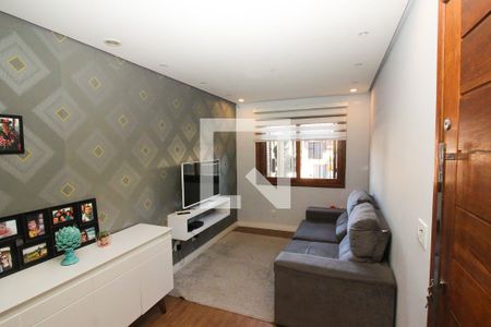 Sala de Estar de casa de condomínio à venda com 3 quartos, 137m² em Tristeza, Porto Alegre