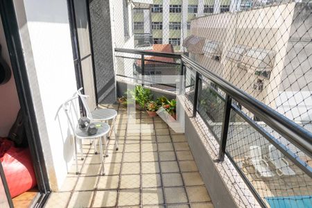 Apartamento à venda com 140m², 3 quartos e 2 vagasVaranda do Quarto 2