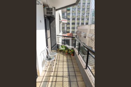 Apartamento à venda com 140m², 3 quartos e 2 vagasVaranda do Quarto 2