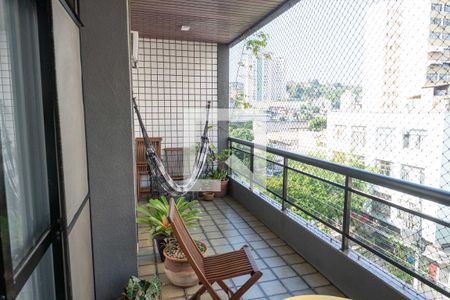 Varanda da Sala  de apartamento à venda com 3 quartos, 140m² em Icaraí, Niterói