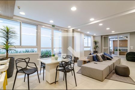 Studio à venda com 25m², 1 quarto e sem vaga Studio à venda com 25m², 1 quarto e sem vagaSalão de festas