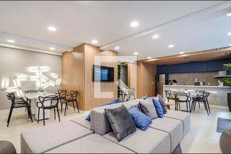 Studio à venda com 25m², 1 quarto e sem vaga Studio à venda com 25m², 1 quarto e sem vagaSalão de festas