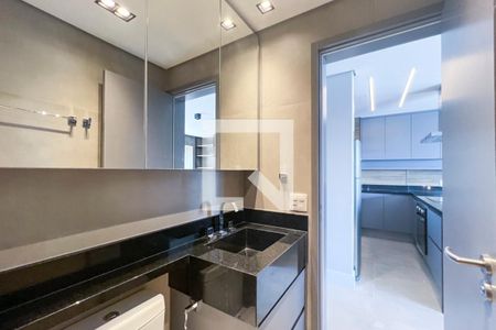 Studio para alugar com 40m², 1 quarto e 1 vaga Studio para alugar com 40m², 1 quarto e 1 vagaBanheiro