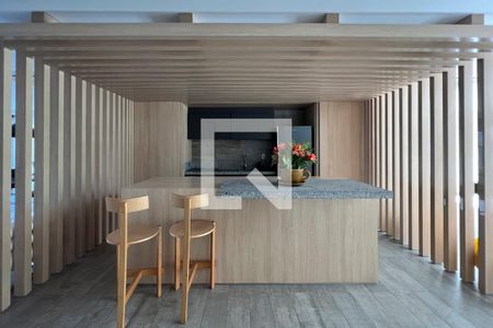 Studio para alugar com 40m², 1 quarto e 1 vaga Studio para alugar com 40m², 1 quarto e 1 vagaÁrea comum- Espaço Gourmet