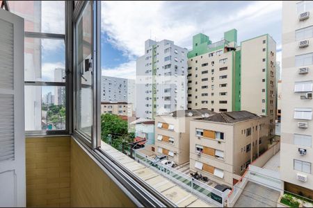 Varanda do Quarto de apartamento para alugar com 1 quarto, 55m² em Centro, São Vicente