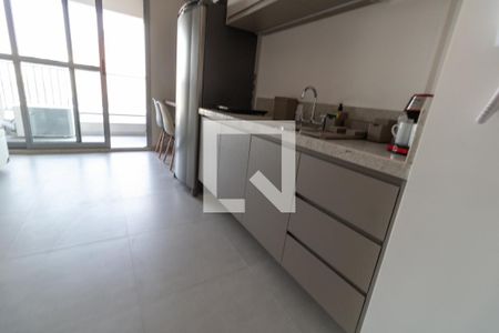 Cozinha de apartamento à venda com 1 quarto, 24m² em Butantã, São Paulo