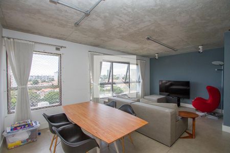 Sala de apartamento à venda com 1 quarto, 70m² em Campo Belo, São Paulo