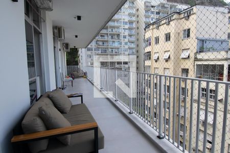 Varanda da Sala de apartamento para alugar com 3 quartos, 150m² em Copacabana, Rio de Janeiro
