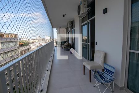 Varanda da Sala de apartamento para alugar com 3 quartos, 150m² em Copacabana, Rio de Janeiro