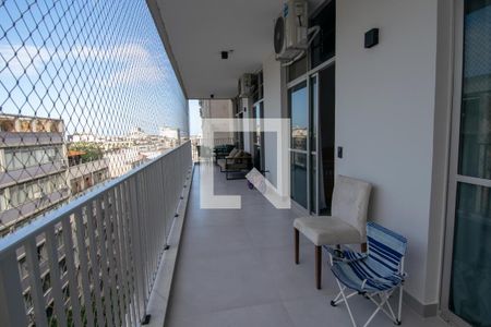 Varanda da Sala de apartamento à venda com 3 quartos, 150m² em Copacabana, Rio de Janeiro