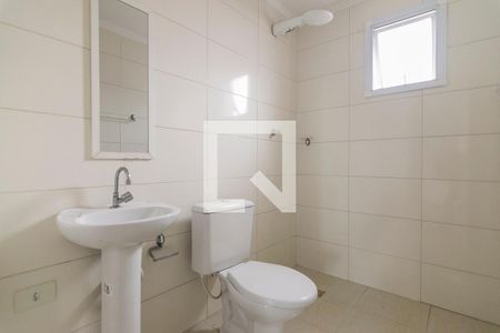 Banheiro da Suíte de apartamento à venda com 2 quartos, 52m² em Vila Helena, Santo André