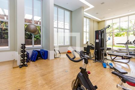 Apartamento para alugar com 134m², 2 quartos e 3 vagas Apartamento para alugar com 134m², 2 quartos e 3 vagasAcademia
