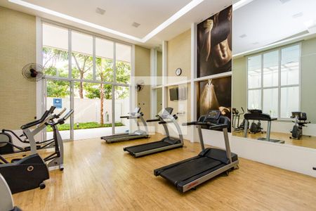 Apartamento para alugar com 134m², 2 quartos e 3 vagas Apartamento para alugar com 134m², 2 quartos e 3 vagasAcademia