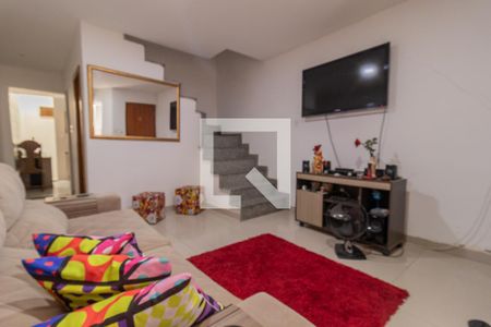 Sala de casa de condomínio à venda com 3 quartos, 120m² em Freguesia de Jacarepaguá, Rio de Janeiro