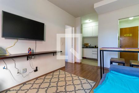 Sala de apartamento à venda com 1 quarto, 40m² em Jardim Chapadão, Campinas
