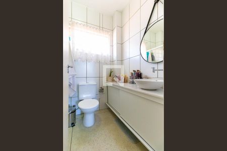 Banheiro da suíte de apartamento à venda com 1 quarto, 40m² em Jardim Chapadão, Campinas