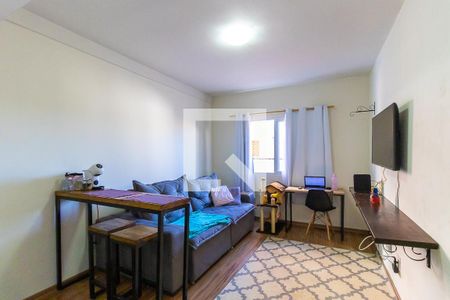 Sala de apartamento à venda com 1 quarto, 40m² em Jardim Chapadão, Campinas