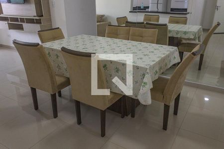 Sala de Jantar de apartamento para alugar com 3 quartos, 110m² em Vila Caiçara, Praia Grande