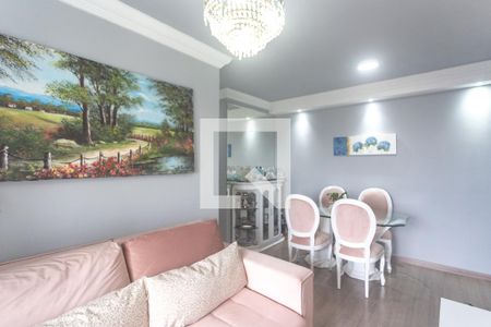 Sala de estar de apartamento à venda com 2 quartos, 58m² em Taboão, São Bernardo do Campo