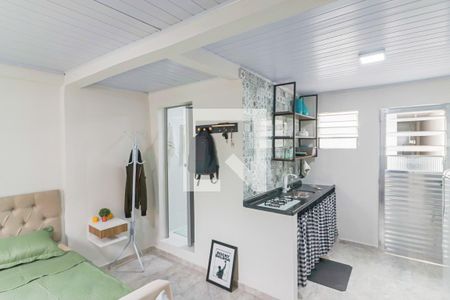 Sala / Quarto / Cozinha de kitnet/studio para alugar com 1 quarto, 20m² em Jardim Ivana, São Paulo