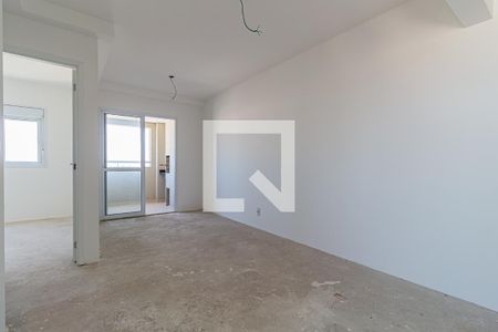 Sala de apartamento à venda com 2 quartos, 59m² em Vila Tibiriçá, Santo André
