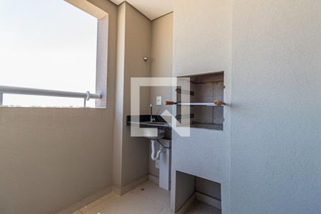 Varanda da Sala de apartamento à venda com 2 quartos, 59m² em Vila Tibiriçá, Santo André