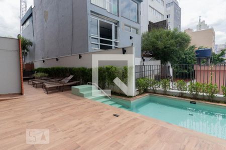 Studio à venda com 36m², 1 quarto e 1 vagaPiscina