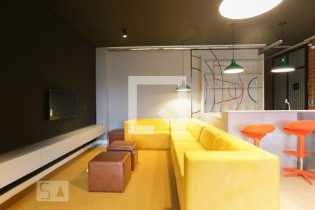 Studio à venda com 36m², 1 quarto e 1 vagaSalão de jogos