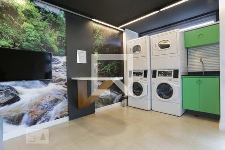 Studio à venda com 36m², 1 quarto e 1 vagaLavanderia