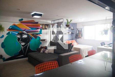 Sala/Quarto de kitnet/studio à venda com 1 quarto, 43m² em Centro, São Paulo