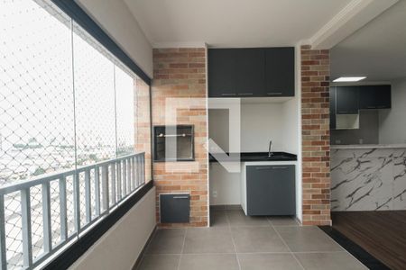 Varanda Gourmet de apartamento para alugar com 3 quartos, 70m² em Brás, São Paulo