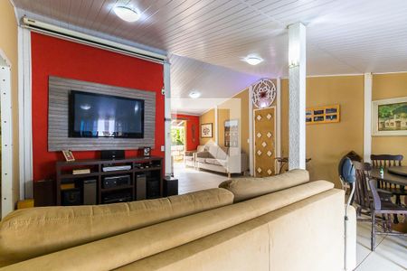 Sala de casa de condomínio à venda com 3 quartos, 430m² em Loteamento Caminhos de São Conrado (sousas), Campinas