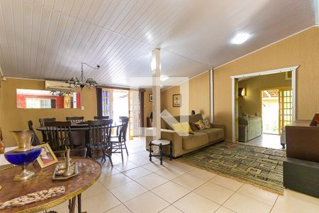 Sala de casa de condomínio à venda com 3 quartos, 430m² em Loteamento Caminhos de São Conrado (sousas), Campinas