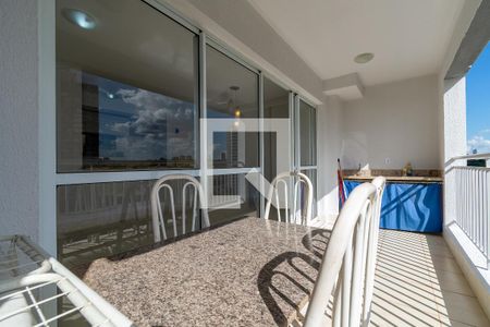 Varanda da Sala de apartamento para alugar com 3 quartos, 83m² em Jardim Atlântico, Goiânia