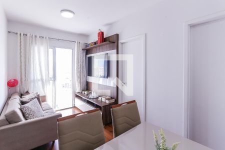 Sala de apartamento para alugar com 1 quarto, 40m² em Barra Funda, São Paulo