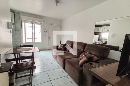 Sala de apartamento à venda com 1 quarto, 40m² em Scharlau, São Leopoldo