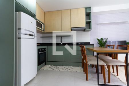 Studio - Cozinha de apartamento à venda com 1 quarto, 38m² em Água Branca, São Paulo